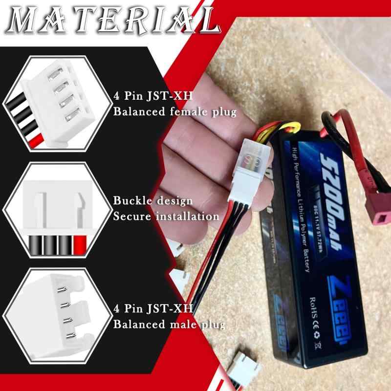 MKBKLLJY 10個 JST-XH 2Sバランスプラグ延長コード 200mm 3ピンソケット オス・メスコネクタケーブル UL3239 22AWG シリコン製 結束バンド付き 対応 LiPoバッテリーバランス充電 (7.87インチ)