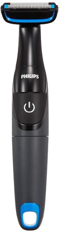 フィリップス ボディーグルーマー お風呂使用可(カラダ用)乾電池式 BG1022/15 ブラック/ブルー