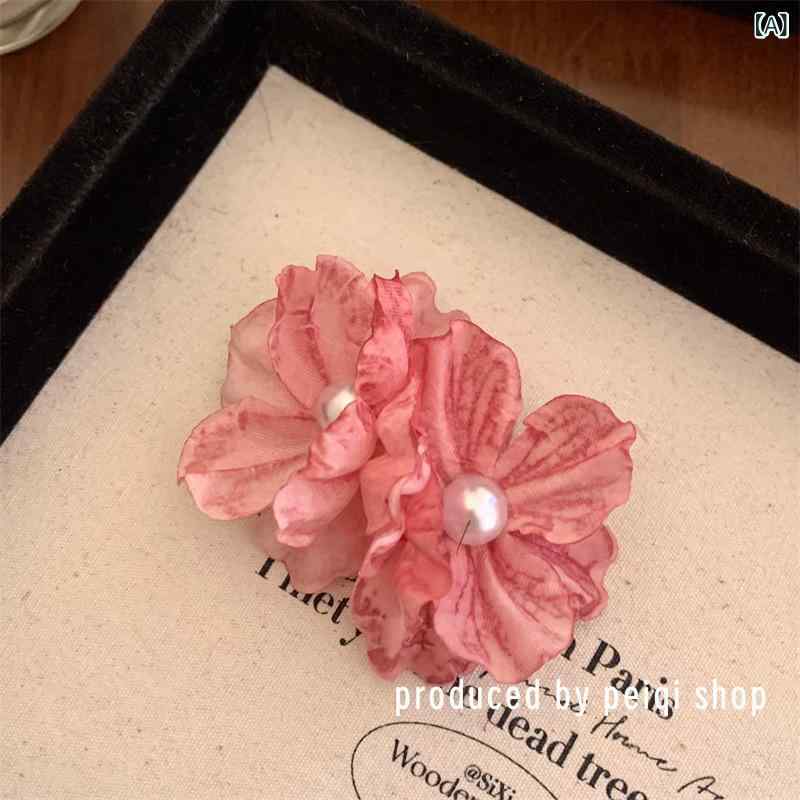 Rakuten - 雰囲気 感の ある 少女の 清新で 上品な 花の 牡丹の ヘア ピンの 側の 休暇の 髪 飾りの 頭の 花の 砕いた 髪の カードの 写真