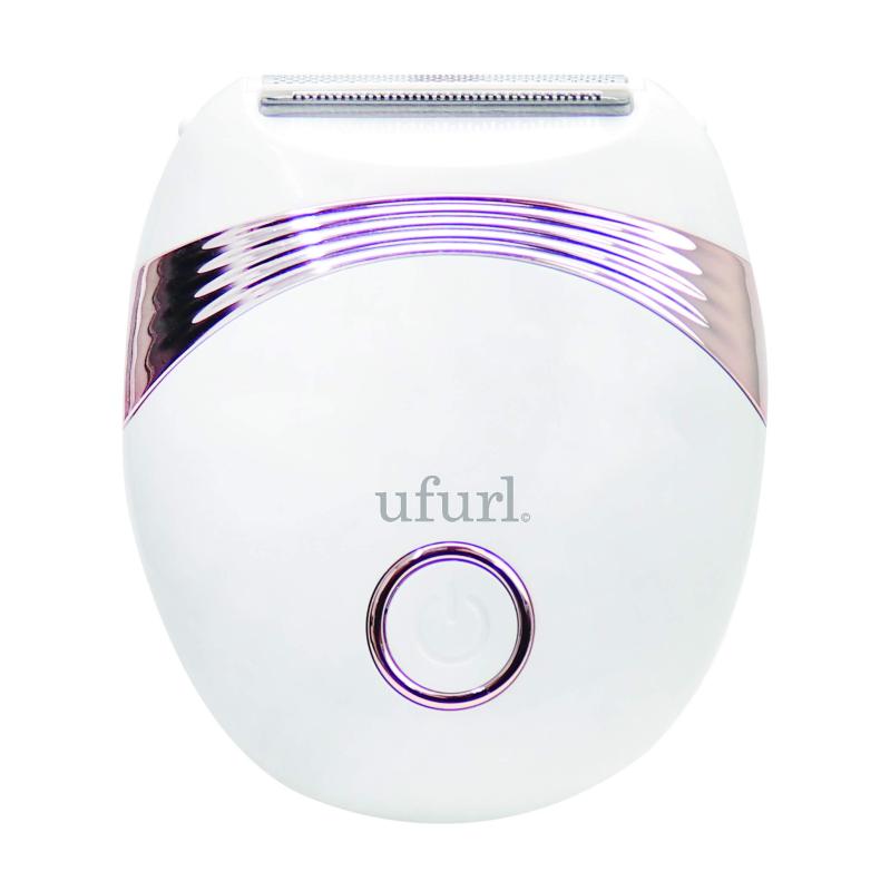 マクロス ufurl コンパクト レディース ボディシェーバー 携帯 コードレス 電池式 (体毛 脇毛 腕毛 すね毛 うぶ毛 体用)シャルマン MEBL-131