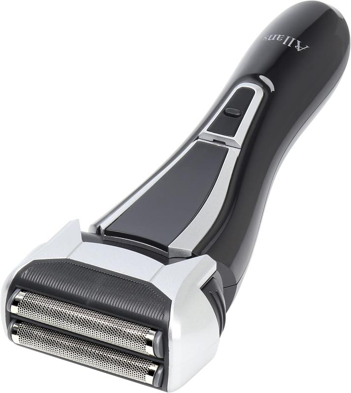 マクロス Allans バリカン 電動 2枚刃 防水 コードレス 充電式 スリム コンパクト グリップシェーバー MEBM-59