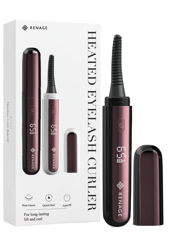RENAGE ホットビューラー まつ毛カーラー まつ毛 ビューラー アイラッシュカーラー USB充電式 ホットカーラー まつげ 睫毛 フェイスケア
