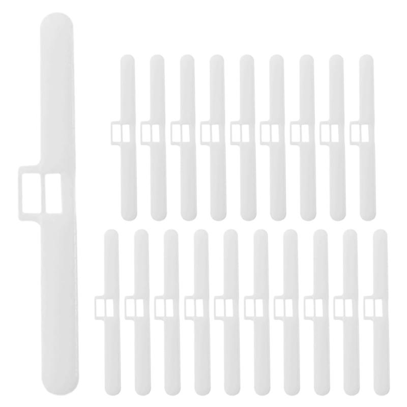 iplusmile 縦型ブラインド パーツ 垂直ブラインド ダブルホール カーテン 交換用 修理部品 キット 20個