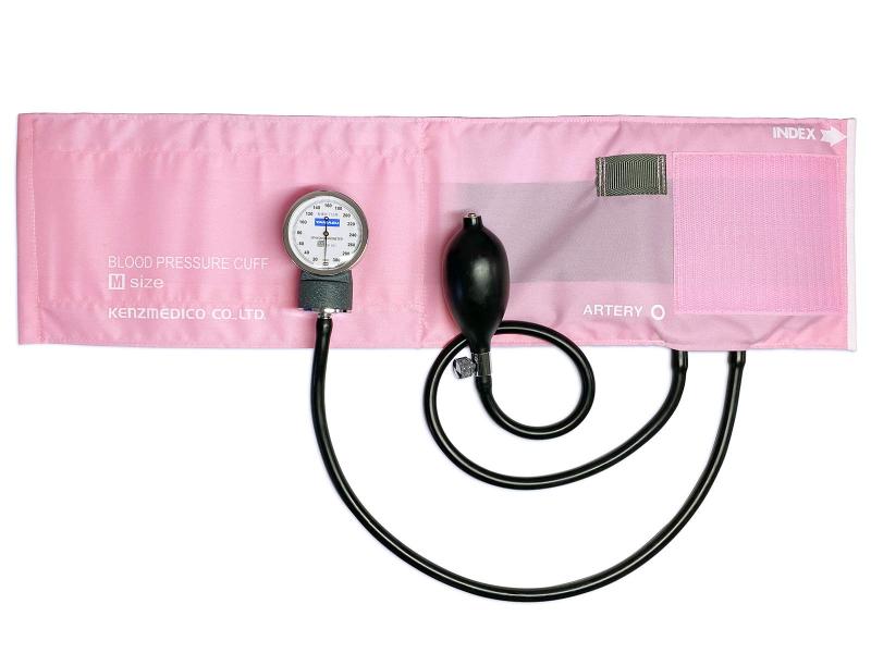 ケンツメディコ アネロイド血圧計 No.500 ピンク YAMASU(3.0)