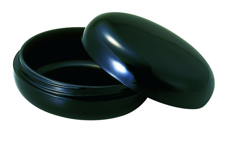 仏具 香合 お香 塗香 入れ 3.5寸 黒 仏具 仏壇 小物 焼香用 おこう入れ 日本製 サンメニー