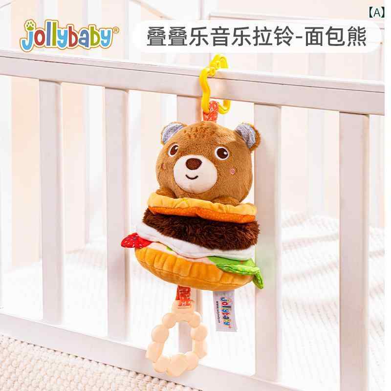 樂天商城 - Jollybaby 赤ちゃんの 音楽の 鈴の 掛け物の ベビーカーの ベッドの 掛け物の 風鈴の 安全な 椅子は おもちゃを なだめます。