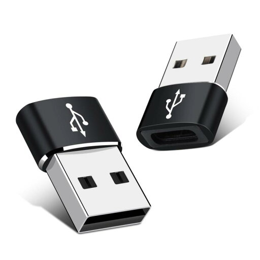 USB 変換アダプタ Type C (メス) to USB 2.0 (オス) 2個セット 480Mbps 急速充電&高速データ同期 小型 MacBook/iPad Pro/Sony Xperia/パソコン/タブレット 向けのTypeタイプ CからUSB A充電器プラグケーブルコン USB 変換アダプタ Type C (メス) to USB 2.0 (オス) 2個セット 480Mbps 急速充電&高速データ同期 小型 MacBook/iPad Pro/Sony Xperia/パソコン/タブレット 向けのTypeタイプ CからUSB A充電器プラグケーブルコン