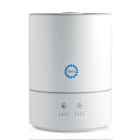 Qurra(Mois Kasta) 大容量 超音波加湿器 4L 300ml/h 8畳 上から給水 アロマ対応 3段階切替 吹き出し口回転 LED タイマー 自動...