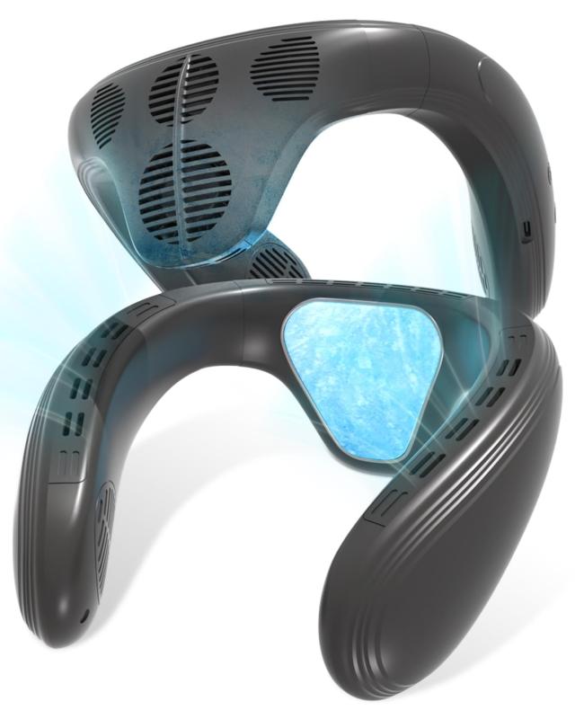 Balin ネッククーラー 冷却プレート【2025新モデル・冷暖房】 首掛け扇風機 ペルチェ ネックファン 瞬..