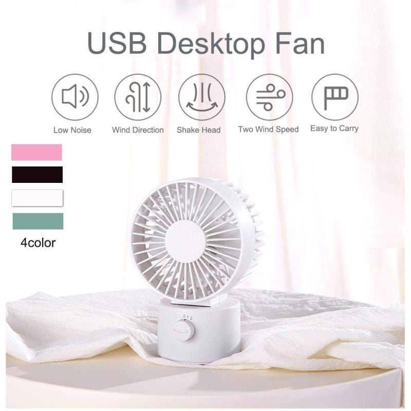 小型USB扇風機 スイング式 ミニ卓上扇風機 涼風ファン USB給電式 風量2段階 首振り式 静音設計 空調効果アップ 上下角調整可 USBサーキュレーター オフィスや車内用に最適 FMTSWUSBFAN03