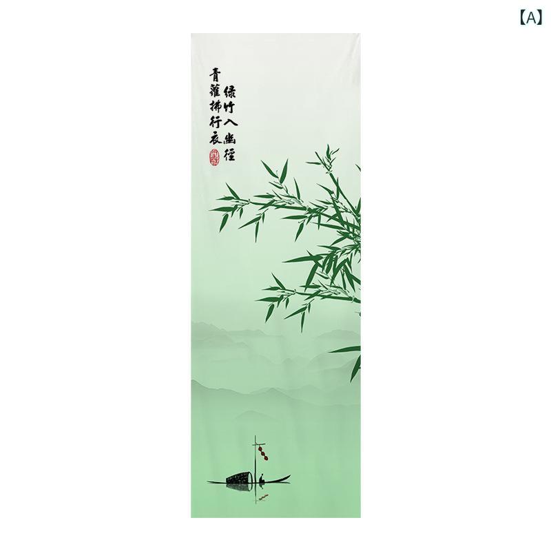 Rakuten - 夏の ハスの 花は 中国 式の 小さい 庭の 雰囲気の 布で キャンプの 観光 地区を 飾って 背景の 布を 配置 して 古風の 掛け軸を 注文 します。