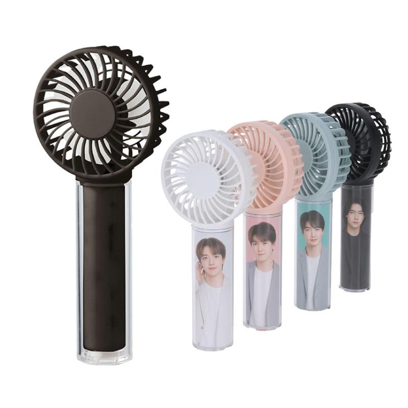 【持ち手が着せ替え出来る】カスタムデザイン ハンディ USBファン | 扇風機 ミニ扇風機 手持ち型 推し..