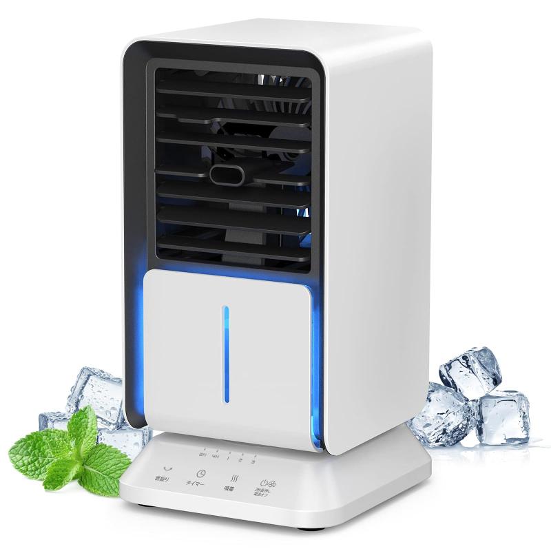 Wasuka 冷風機 小型 冷風扇 卓上冷風�