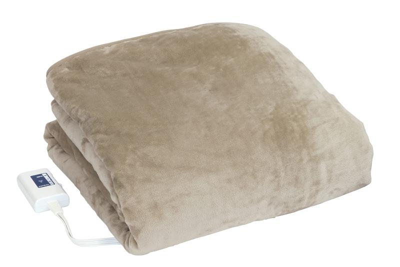 電響社 ZEPEAL(ゼピール) 電気掛敷毛布 丸洗い ダニ退治 ふかふか DM-Y10FKSN-CN
