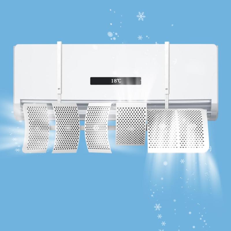 Yixintech エアコン ぶら下げ式 8個の個別ウィンデージ調整プレート 風向調整板 直撃風防 空気循環 軽量・省エネ 結露対策 多機種対応 冷房 暖房通用