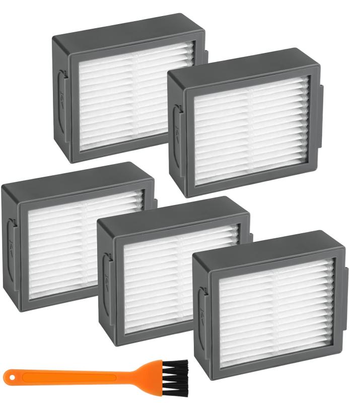 ルンバ 用 フィルター e5 i7 i7+ i3 i3+ i2 j7 j7+ j9+ j9 用 ダストカットフィルター 4651374 ロボット掃除機交換用 互換品 ルンバ消耗品 5個入り 【重要:是非とも機種名とフィルターの寸法をご確認く