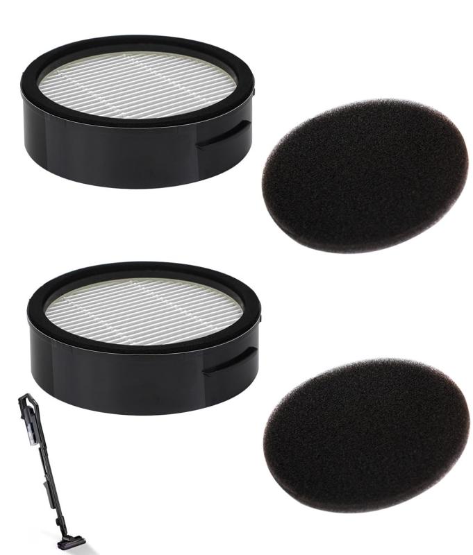 PWsnice CFTS72 アイリスオーヤマ 掃除機 対応 フィルターセット SCD-120P SCD-181P SCD-121P SCD-R1P SCD-184P SCD-L1P 排気フィルター スポンジフィルター 2セット入り 互換品