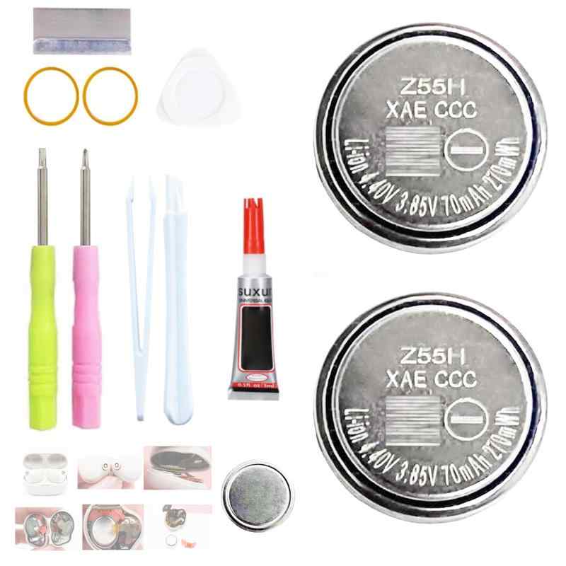 2個セット Z55H バッテリー、2025 新しいアップグレード交換用 CP1254 WF-1000X WF-1000XM4 WF-1000XM3..