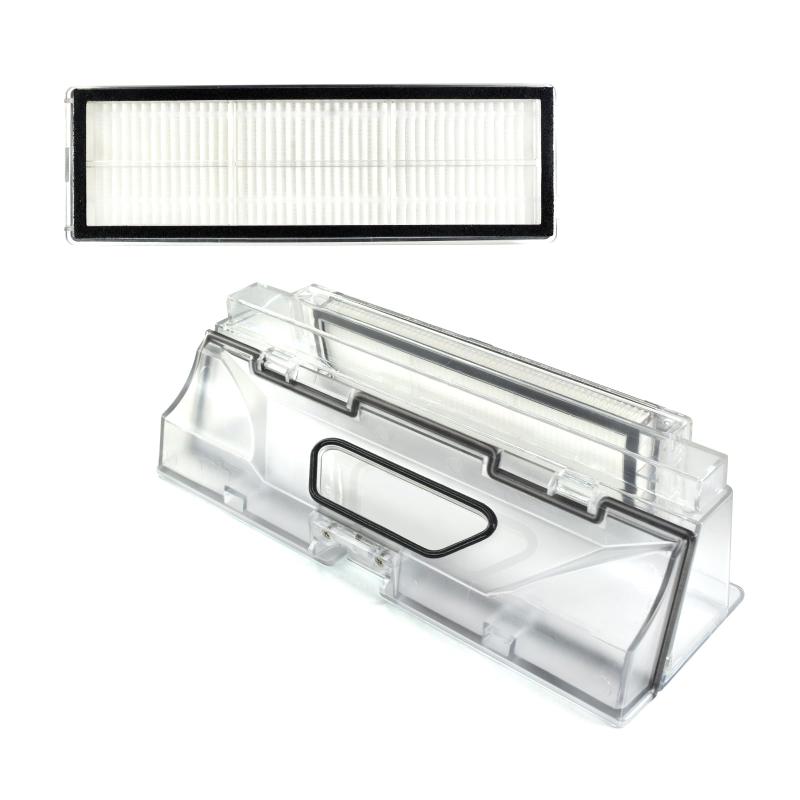 交換用ダストボックスコレクターボックス HEPAフィルター付き Roborock S5 MAX S6 MaxV T7 T7 Pro掃除..