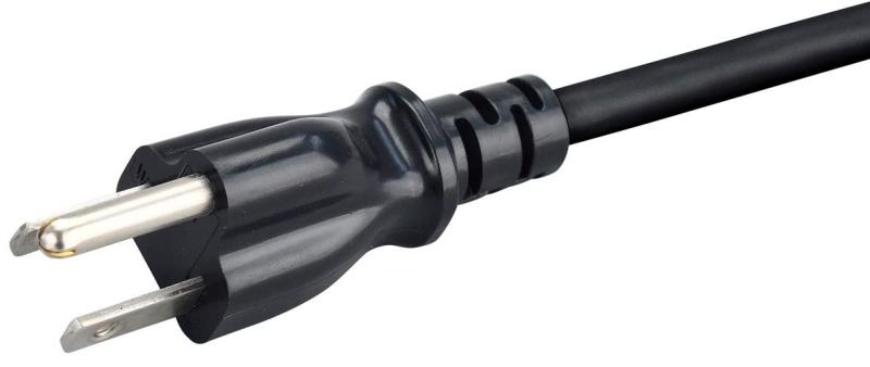 川崎電線 電源コード KP300 VCTF3X0.75 3m 黒 【KWD-JP-3MBA】