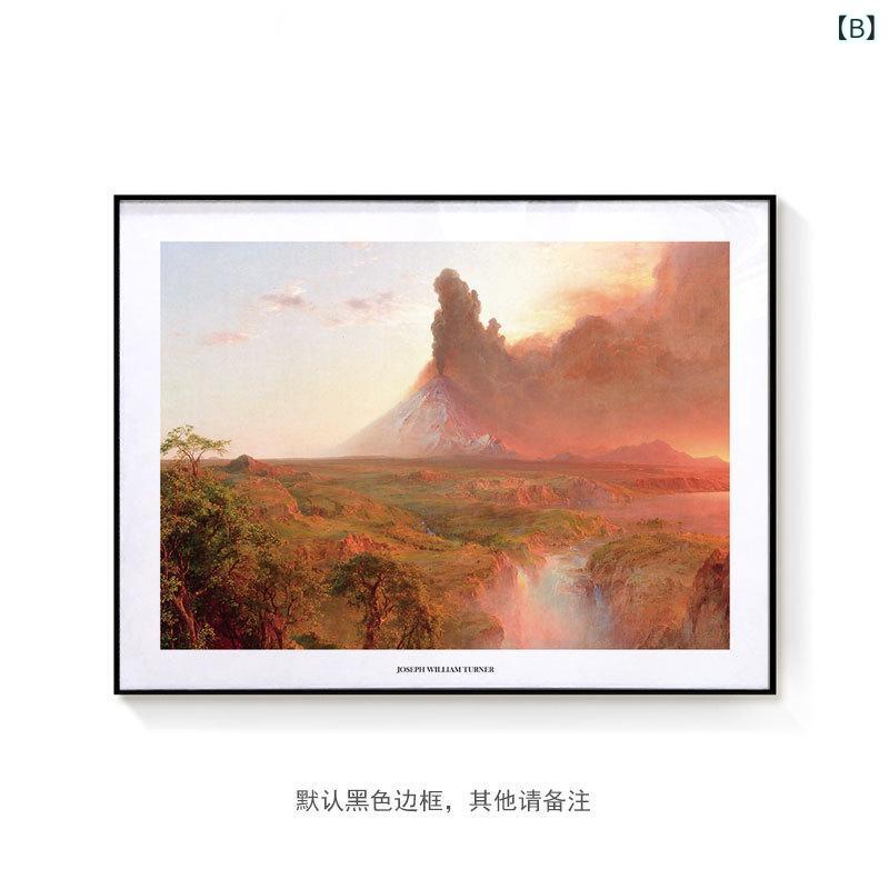 ビーチドロップのウィリアム・ ターナー 装飾 画 turner 雨 蒸気と スピード イギリス 海洋 風景 プリント 画 油絵 掛け 画｜アングル2