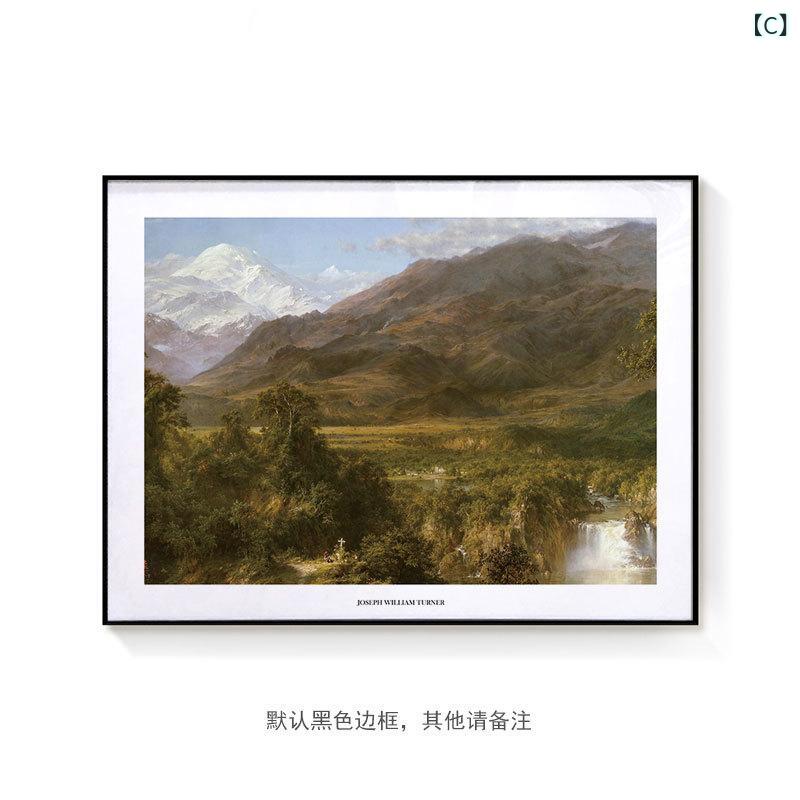 ビーチドロップのウィリアム・ ターナー 装飾 画 turner 雨 蒸気と スピード イギリス 海洋 風景 プリント 画 油絵 掛け 画｜アングル3