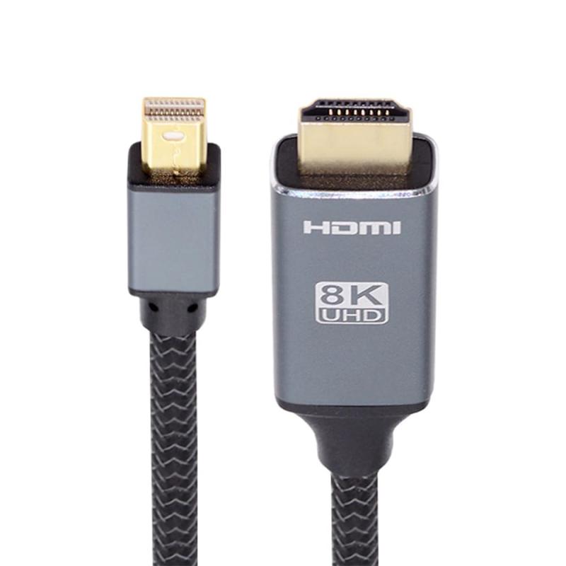 Cablecc USB4 USB-C Type-CソースからHDMI 2.0 ディスプレイ 8K UHD 4K DP - HDMIオス モニターケーブルコネクター 6m 6フィート