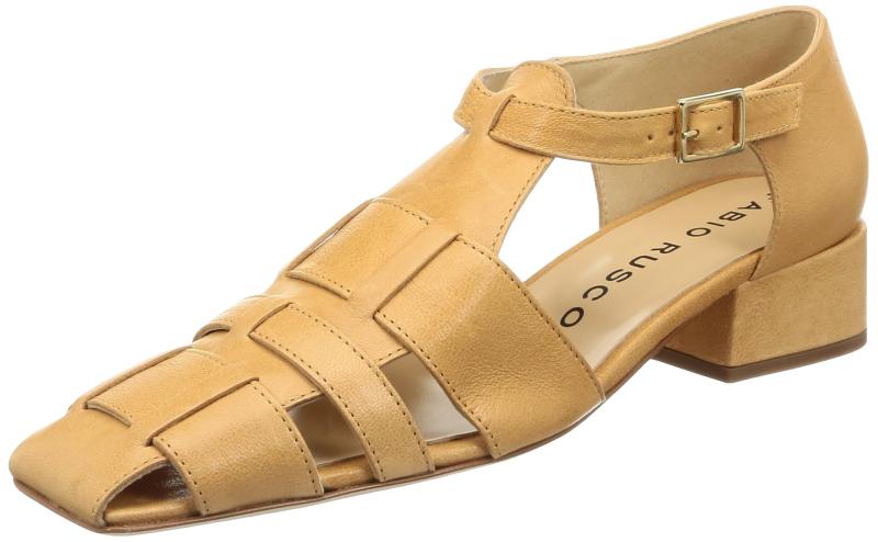 [ファビオルスコーニ] フィッシャーマンサンダル イントレチャートサンダル レディース ライトブラウン 22.0 cm 2E