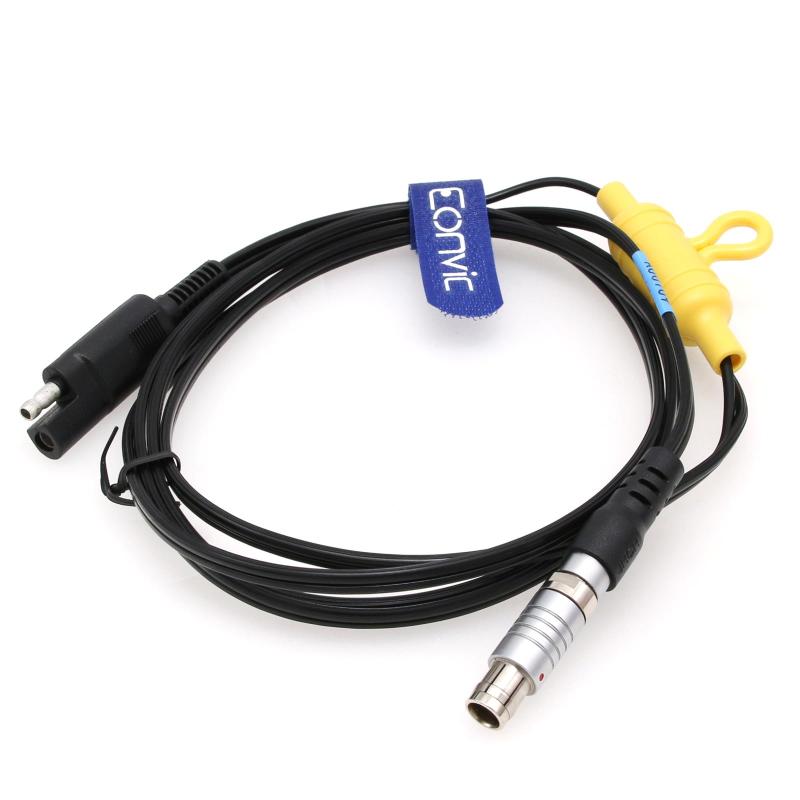Eonvic A00709 ODU 4ピンオス - SAE 2ピン電源ケーブル SATEL Easy Pro 35Wラジオモデム用