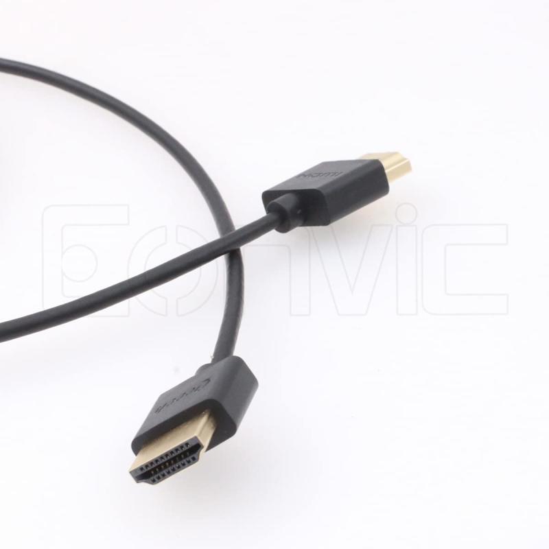 Eonvic Z-CAM F6、Atomos Ninja V、PortkeysBM5モニター用の高速2.0HDMI薄型フレキシブルケーブル