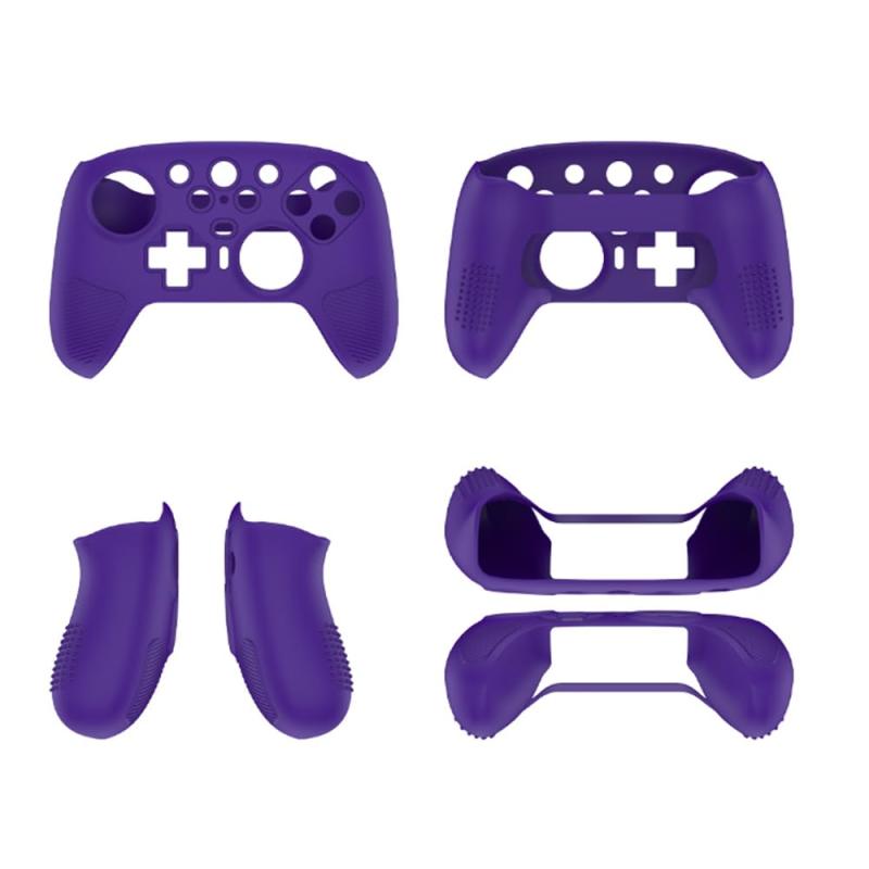 JIAYJP For 8BitDo Ultimate 2 保護ケース 8BitDo Ultimate 2 保護カバー 全面保護 防止 気泡ゼロ 高感度 着脱簡単 軽量で耐久性に 衝撃吸収 男女兼用 （パープル）&#127918;【対応機種】For 8BitDo Ultimate 2 用の ケース&#127918;【着脱簡単】超薄型設計により、ケースを取り外すことなくて、8BitDo Ultimate 2直接取り付けることができます。軽量優れた素材を採用し、耐衝撃性、耐久性が抜群で、しっかりと守ります。分体式ケースはゲーム機を個別に保護することができます。取り付けと取り外しを繰り返しても本体にキズ付きにくいです。&#127918;【保護機能】高品質シリカゲルで作られたので、耐衝撃、キズ防止、防水などの機能に優れています。耐磨性と耐汗性が抜群で。精密カットアウト、ケースが取り外しなくて、ポートに簡単に使用できます。すべてのボタンは素晴らしい仕事できます。&#127918;【全パッケージの保護】硬い転倒防止、黄色が発生しない、異常がない、環境保護、指紋が付いていない；本体ケースは空きスペースのインターフェースを残して、殻を取り外さなくてもベースに置いて直接充電できます。また愛機を保護することができます。&#127918;【ピッタリ設計】人間工学に基づいた機能設計、ぴったり合うだけではなく、操作しやすいよう最も適したサイズに作られています。