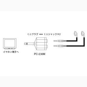 SONY PC-230M M プラグアダプター