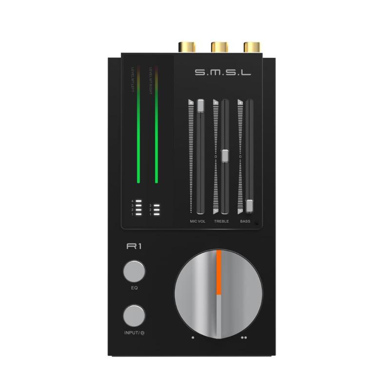 ビーチドロップのSMSL R1ヘッドフォンアンプ｜アングル2