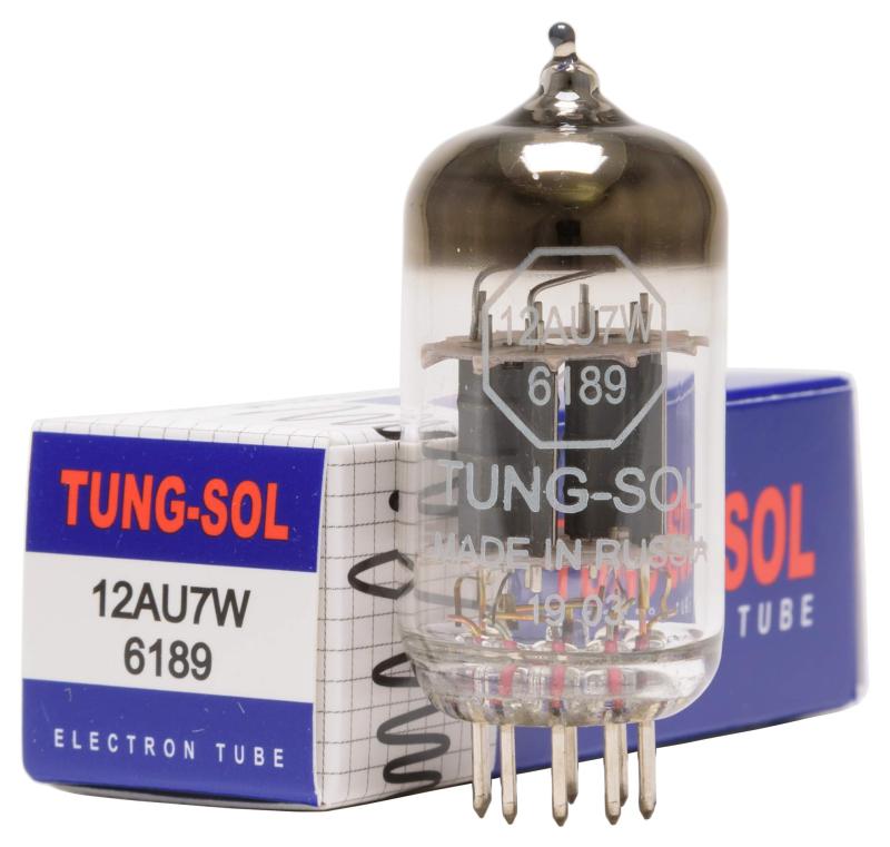 TUNG-SOL 12AU7W/6189 ミニチュア/mT 双3極管