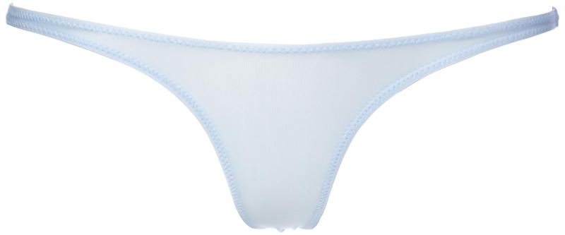 [ラ ポーム] ストレッチ 極薄 ハイレグ 脇細 シンプル サラサラ Tバックショーツ レディース 日本製 121024 ラポームブランド サックス