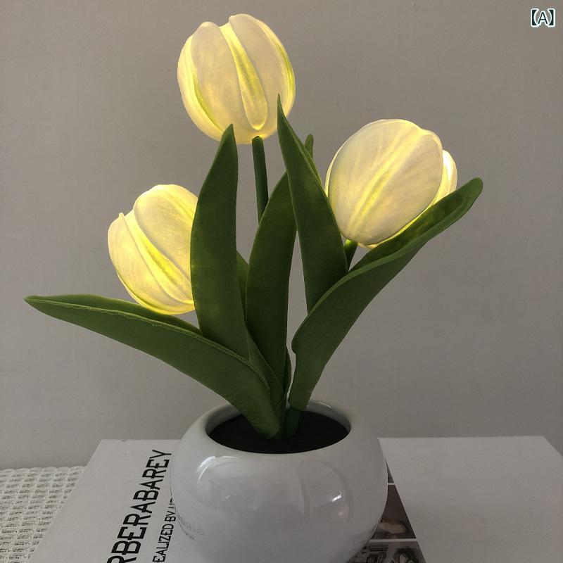 Led チューリップの 小夜 灯の 室内は 花束の 雰囲気 灯の 充電の 項の ベッドの 頭の 暖かい 小夜 灯の 卸売りを シミュレーション します。特許はありますか: いいえ認証: なし追加機能: 置物,ナイトライト,雰囲気ランプブランド: 皇御イルミネーション貨物番号: MG-1007電圧: ≦ 36vランプシェード材質: セラミックス外形寸法: 9*220スイッチタイプ: タッチ式スタイル: 北欧贈答を適用する場合: 誕生日,祝日,移転,フェア,広告プロモーション,従業員福利厚生,周年祝い,ビジネス贈答品,開業式,授賞記念,広報企画ライトの色: ホワイト3輪,ピンク3輪,オレンジ色3輪光源パワー: バッテリータイプ,プラグ,充電金ロゴを追加印刷する: いいです電力供給方式: 内蔵バッテリークロスボーダー輸出専用供給源ですか: はい主要下流プラットフォーム: その他主な販売地域: アフリカ,ヨーロッパ,南米,東南アジア,北アメリカ,北东アジア,中東認可可能な自社ブランドがあります: いいえインテリジェントに操作しますか?: いいえ一般納税者ですか: はいスタイリング: 花形タイプ: ナイトライト