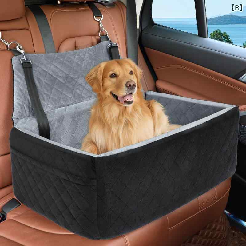 新品 ペットペットペット 犬 カー 犬 犬 ソファ ベッド 外出 旅行 家 车 両用 クッションシートカー 犬 小屋(x100) - Image 2