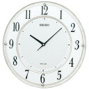 セイコークロック(Seiko Clock) 掛け時計 SOLAR+ ソーラープラス 電波 アナログ 薄型