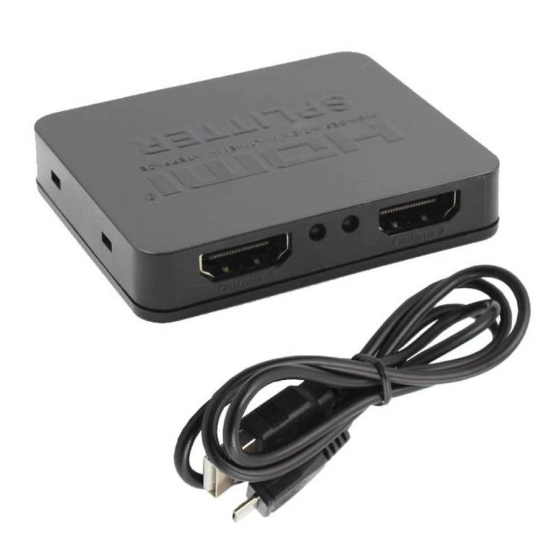 Sunny HDMI分配器 HDMIスプリッター 1入力2出力 2画面同時出力 4K 2K 1080P対応 3D対応 フルHD HDCP準..