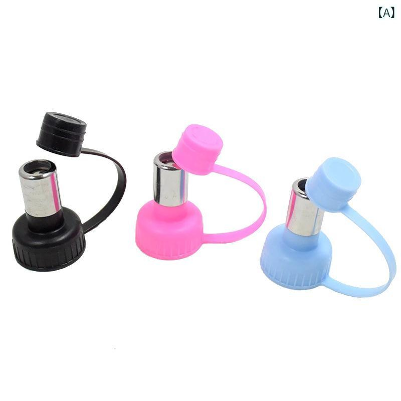Rakuten - 水の口の 小さい ペットの 浄水 器の 猫の 犬の 携帯は 旅行の 屋外の 水筒に フックを 含んで 水の 瓶の 銅の 頭を 飲みます。