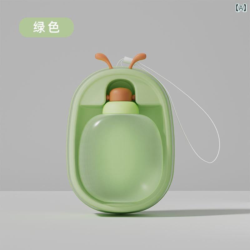 Rakuten - 犬の 外の コップの 屋外の 携帯 用多 機能の 給水 器の 水筒の 給餌 器の ペットのお 手持ちの コップの 用品