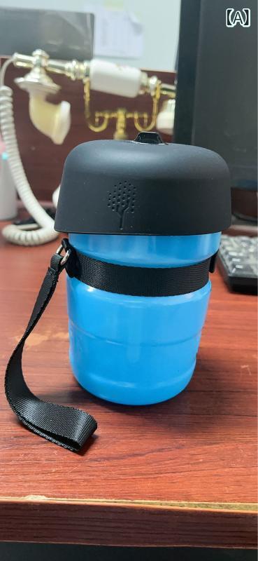 新 商品 改良 型 創意 ペット 水筒 運動 押出 式 ペット 随行 カップ 携帯 型 屋外 猫 犬 水筒