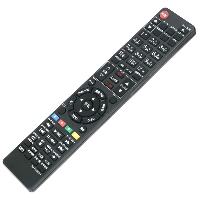 PerFascin ブルーレイディスクレコーダー用リモコン Fit For TOSHIBA(東芝) SE-R0369 SE-R0372 SE-R0389 SE-R0415 SE-R0428 D-BW1005K D-B305K D-B1005K D-BZ5