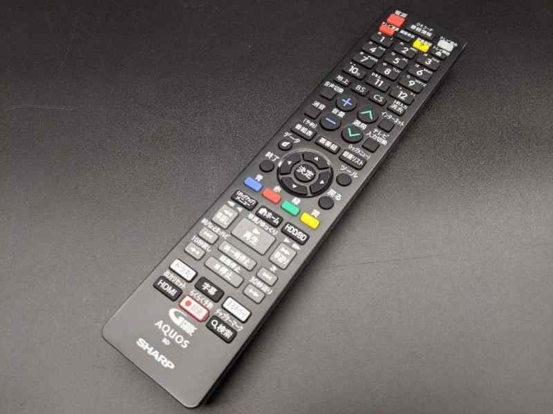 シャープ[SHARP] オプション・消耗品 【0046380275】 ブルーレイディスクレコーダー用 リモコン（BD-UT3100 BD-UT2100 BD-UT1100）
