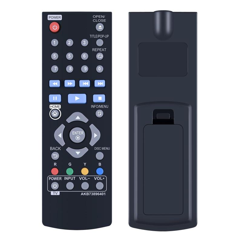 CLVIZCXOM AKB73896401 交換用リモコン for LG 4K ブルーレイディスクDVDプレーヤー 操作簡単 設定不要 AKB73896401 BP135 BP145 BP155 BP175 BP255 BP300 BP335W BP34