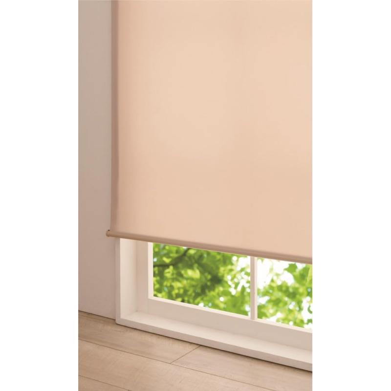 コーナンオリジナル LIFELEX 光をとりこむ採光ロールスクリーン チェーン式 約45×180cm モカ