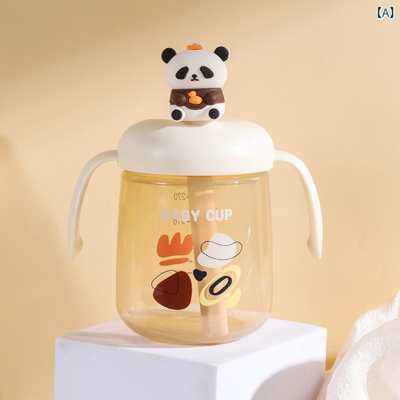 子供 用 ウォーター カップ ベビーダブルハンドル 330 ml 沸騰 可能 高 品質 漏れ ...
