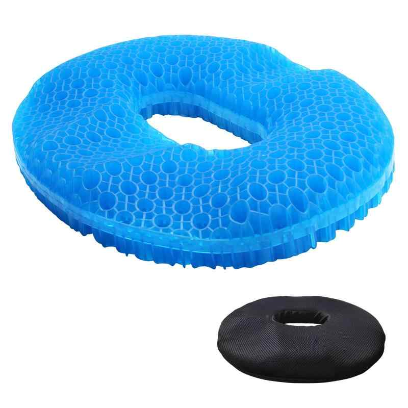 Perphin ゲルクッション 円座クッション ドーナッツクッション 座布団 クッション 椅子 体圧分散 二重 ..