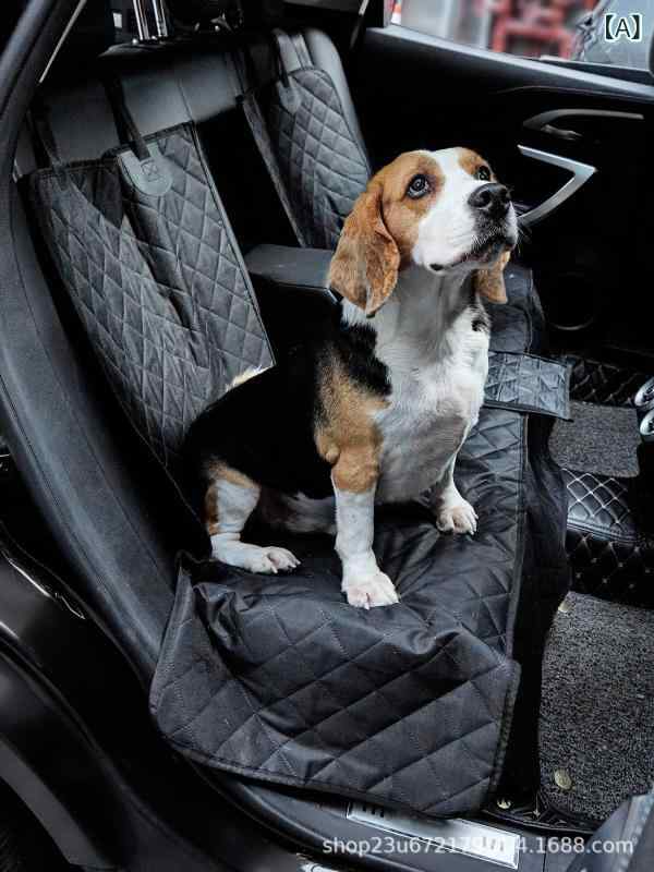 Rakuten - クロス ボーダー Amazon ペットカーマット 犬 用 カーシートクッション 後部 座席 犬 用 汚れ 防止 マット アーティファクト