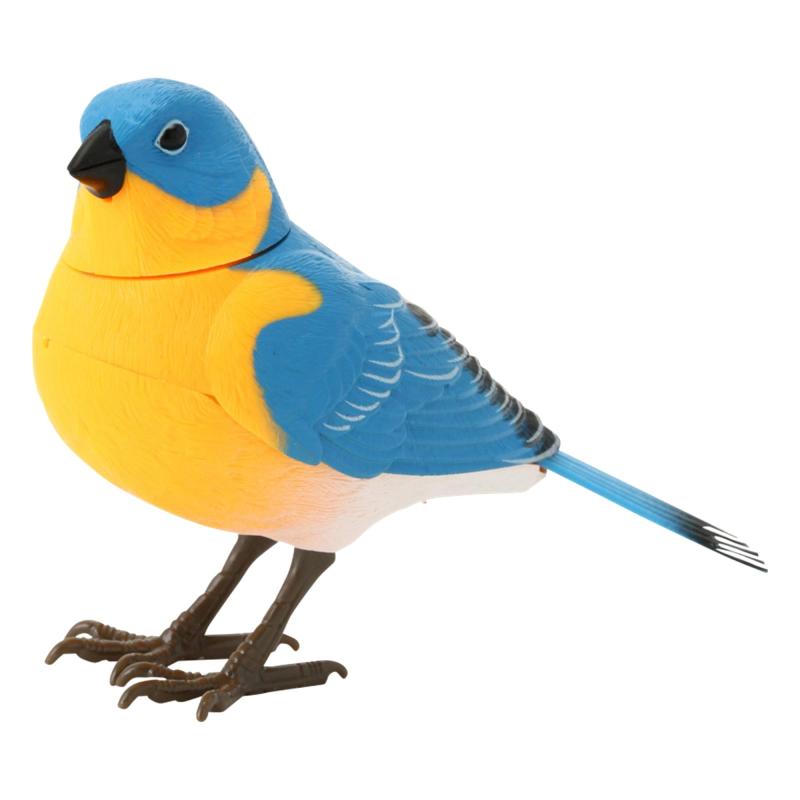 Francfranc フランフラン 人感ミュージックバード クリップ ブルー